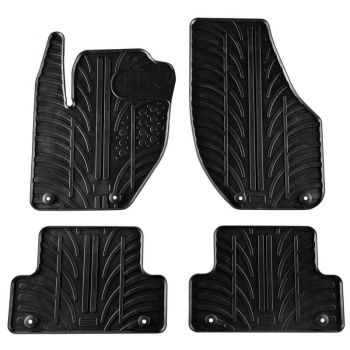 Πατάκια Αυτοκινήτου Gledring 0385 Volvo V40 2012- Μαύρο 4 Τεμάχια - Caps - Mats