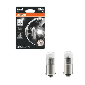 Λάμπες Led BA9S T4W 12volt 0.8watt 6000k 3893DWP-02B 2 Τεμάχια - Headlights - Xenon - Bulbs