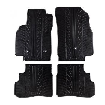 Πατάκια Αυτοκινήτου Gledring 0093 Opel Karl 2015- Μαύρο 4 Τεμάχια - Caps - Mats