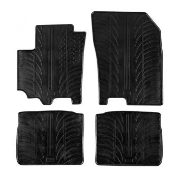 Πατάκια Αυτοκινήτου Gledring 0629 Suzuki SX4 S-Cross 2013- Μαύρο 4 Τεμάχια - Caps - Mats