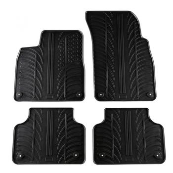 Πατάκια Αυτοκινήτου Gledring 0251 Audi Q7 4M 2015- / Audi Q8 4M 2018- Μαύρο 4 Τεμάχια - Caps - Mats