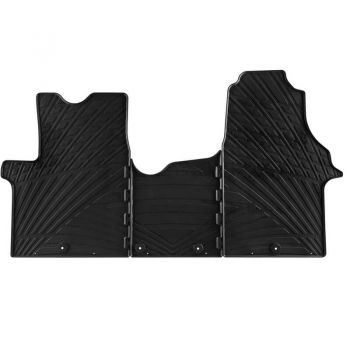 Πατάκια Αυτοκινήτου Gledring 0927 Opel Vivaro 2014-2019 / Renault Trafic 2014-2019 / Nissan NV300 2016- / Fiat Talento 2016- Μαύρο 3 Τεμάχια - Caps - Mats