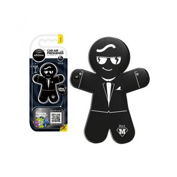 Αρωματικό Αυτοκινήτου Κρεμαστό Manny Aroma Με Άρωμα Black - Interior