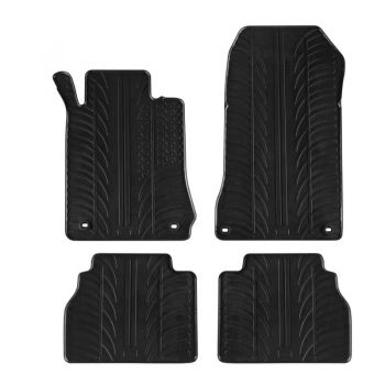 Πατάκια Αυτοκινήτου Gledring 0506 Mercedes E-Class W210 1995-2003 Μαύρο 4 Τεμάχια - Caps - Mats