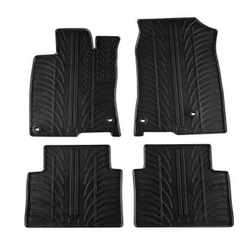 Πατάκια Αυτοκινήτου Gledring 0309 Honda Civic Hatchback / Sedan 2017- Μαύρο 4 Τεμάχια - Caps - Mats