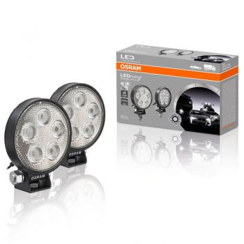 Προβολείς Εργασίας Set Osram Round VX70-SP 5 Led 12 / 24 Volt 20W LEDWL102-SP - Headlamps - Surges - Reels