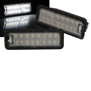 Led Φαναράκια Πινακίδας Για  Vw Golf VII / Passat B7 / B8 / Polo / Scirocco / Beetle / Eos / Seat Leon 5F / Exeo Plug&Play 2 Τεμάχια - Headlights - Xenon - Bulbs