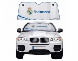 Auto Gs - Windshield Curtain Interior \'\' Real Madrid \'\' XXL 140 X 100 cm - Sun protection