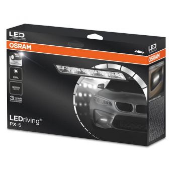 DRL Set Φώτα Ημέρας Universal LEDriving PX-5 12Volt 12.5 Watt Osram LEDDRL301 BK 2 Τεμάχια - Headlights - Xenon - Bulbs