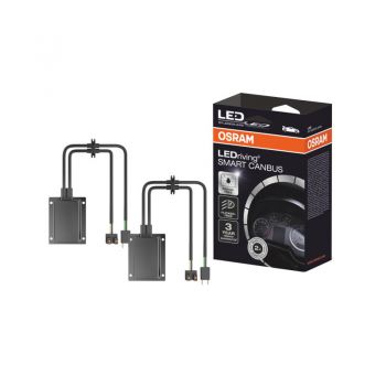 Αντίστασεις Canceller Canbus Για Led Με H7 Κούμπωμα Plug &amp; Play 12Volt &amp; 24Volt Osram LEDriving Smart Canbus LEDSC01-2HFB 2 Τεμάχια - Headlights - Xenon - Bulbs