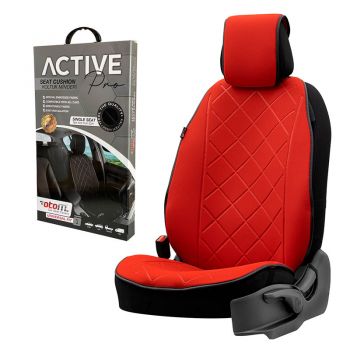 Πλατοκάθισμα Αυτοκινήτου Otom Active Pro Ύφασμα Lacoste Ανάγλυφο Καπιτονέ Κόκκινο ACTP-104 1 Τεμάχιο - Cases - Stands - Covers