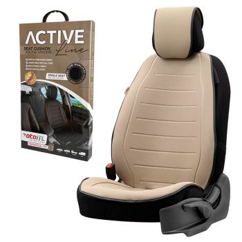 Πλατοκάθισμα Αυτοκινήτου Otom Active Line Ύφασμα Lacoste Ανάγλυφο Μπεζ ACTL-103 1 Τεμάχιο - Cases - Stands - Covers