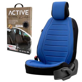 Πλατοκάθισμα Αυτοκινήτου Otom Active Line Ύφασμα Lacoste Ανάγλυφο Μπλε ACTL-105 1 Τεμάχιο - Cases - Stands - Covers