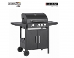 Bormann - LP Gas Grill with 3 burners and side hearth BBQ3100 - Grills / BBQ - Fireplace Equipment 