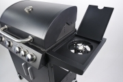 Bormann - LP Gas Grill with 3 burners and side hearth BBQ3100 - Grills / BBQ - Fireplace Equipment 