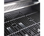Bormann - LP Gas Grill with 4 burners and side hearth BBQ4100 - Grills / BBQ - Fireplace Equipment 