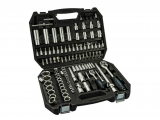 Bormann - Boxed Set of sockets 1/4 \'\' and 1/2 \'\' 110tmch. BHT51800 - Socket sets(Collections) - Sockets