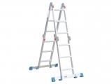Bormann - Polymorphic Aluminum Staircase 4x5 5.6m BHL5070 - Ladders