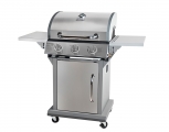 Bormann - Grills Inox 3 gas burners BBQ 5030 - Grills / BBQ - Fireplace Equipment 