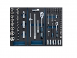 Bormann - Toolbox with 6 Drawers & 120 CR-V Tools - Toolkits