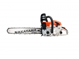 Nakayama - 5.5kg Gasoline Chainsaw with 45cm Blade and Easy Start - Chain Saws - Secateurs - Sharpening