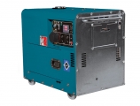 Bormann Pro BGB9600 Three Phase Silent Diesel Generator with 7.5kVA Max Power - Diesel Generator