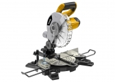 Bormann Lite BDX2130 Miter Saw with Power 1500W, Cutting Disc Diameter 210mm & Cutting Speed 5500rpm - Saws - Cutters - Slide Mitre Saws - Shears