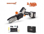 Nakayama EC1500 Cordless Pruning Chainsaw 16.8V 0.88kg with 13cm Blade - Brush Cutters - Hedge Trimmers 