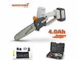 Nakayama Pro EC1550 Battery Pruning Chainsaw 21V 1.5kg with 20cm Blade - Brush Cutters - Hedge Trimmers 
