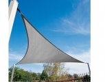 BORMANN BPN1005 Αντηλιακή Τριγωνική Τέντα Σκίαστρο 3,6*3,6*3,6 , Γκρι, 140gsm - Garden Furniture - Covering - Lawns