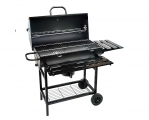 BORMANN Elite BBQ1172 Ψησταριά Κάρβουνου Μ70xΠ35cm, με Καπάκι και Θερμόμετρο,με 2 Ρόδες - Grills / BBQ - Fireplace Equipment 