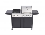 BORMANN Elite BBQ5060 Ψησταριά Υγραερίου 3 σε 1 Combo Grill - Grills / BBQ - Fireplace Equipment 