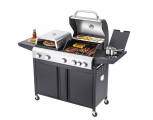BORMANN Elite BBQ5060 Ψησταριά Υγραερίου 3 σε 1 Combo Grill - Grills / BBQ - Fireplace Equipment 