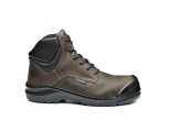 BASE - Leather work shoe BE BROWNY TOP S3 CI SRC BROWN / BLACK - Working Boots