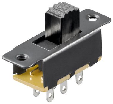 GOOBAY διακόπτης ολίσθησης 10173GB, 6-pin, 2x UM, 0.1A 250V, 10τμχ - Electrical equipment