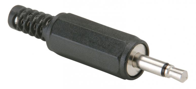 GOOBAY βύσμα 3.5mm 11011, 2 pin, mono, πλαστικό, μαύρο, 10τμχ - Cables - Adapters