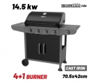 BORMANN FORGE BBQ6041 Ψησταριά Υγραερίου Element 4+1 Εστιών - Grills / BBQ - Fireplace Equipment 
