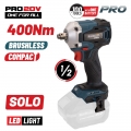 BORMANN Pro BBP5123 Μπουλονόκλειδο Compact,Brushless Μπαταρίας 20V,SOLO - Μπουλονόκλειδα - Καστάνιες