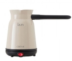 Izzy ΙΖ-3102 Ηλεκτρικό Μπρίκι 800W 300ml Μπεζ - Household Appliances 