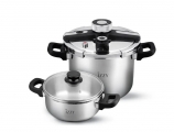 Izzy Gourmet Χύτρες Ταχύτητας Set Quattro 9lt + 5lt Multi 213181 - Kitchenware