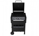 BORMANN Elite BBQ6020 Ψησταριά Υγραερίου FORGE 2 Εστιών με Μαντεμένια Σχάρα - Grills / BBQ - Fireplace Equipment 