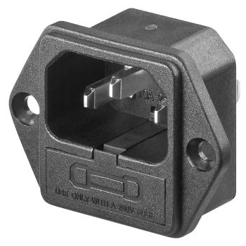 GOOBAY AC chassis plug 11261, με ασφάλεια - Electrical equipment