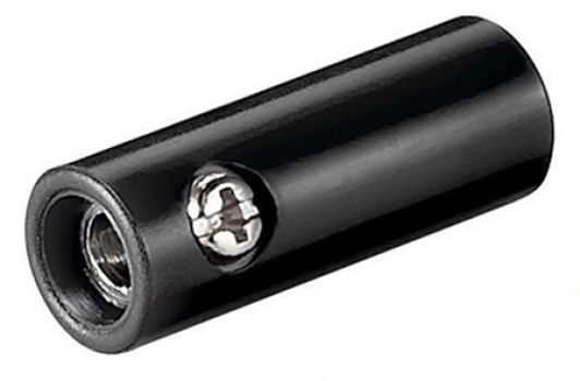 GOOBAY βύσμα μπανάνα socket 11378, θηλυκό, μαύρο, 10τμχ - Cables - Adapters