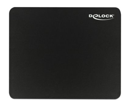 DELOCK mouse pad 12005, 22x18x0.2cm, μαύρο - Περιφερειακά PC