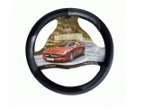 Auto GS - Car Steering Wheel Cover X-Treme Sport Medium Black - Carbon PV 12208C - Steering wheel covers