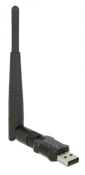 DELOCK USB2.0 WLAN stick με εξωτερική κεραία 12462, DFS+WPS, 2.4GHz+5GHz - Networking