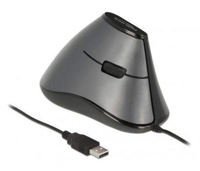 DELOCK Εργονομικό Vertical Mouse, Οπτικό, ενσύρματο, 5 buttons - Περιφερειακά PC