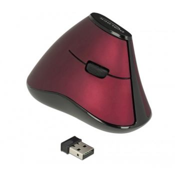 DELOCK Εργονομικό Vertical Mouse, Οπτικό, ασύρματο, 5 buttons - Περιφερειακά PC