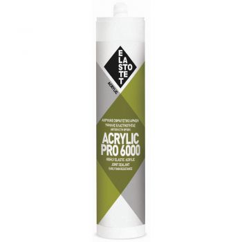 ELASTOTET ACRYLIC PRO 6000 AKΡΥΛΙΚΟ ΣΦΡΑΓΙΣΤΙΚΟ - Adhesives - Silicones