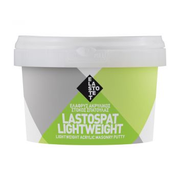 ELASTOTET LASTOSPAT LIGHTWEIGHT ΕΛΑΦΡΥΣ ΑΚΡΥΛΙΚΟΣ ΣΤΟΚΟΣ - 1LT-ΣΥΣΚΕΥΑΣΙΑ - Κόλλες - Σιλικόνες - Σφραγιστικά